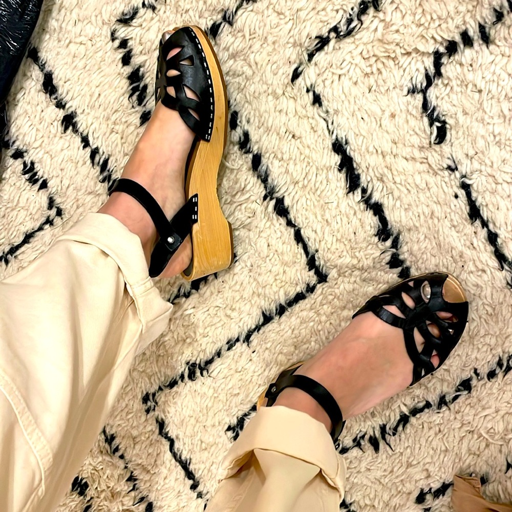 Swedish Hasbeens Toffel Clogs